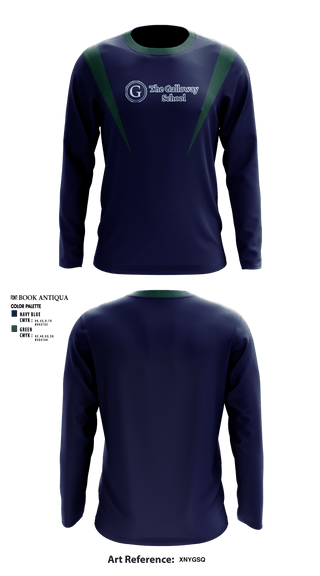 Long Sleeve Performance Shirt, The Galloway School, Spirit Store, Teamtime, Team time, sublimation, custom sports apparel, team uniforms, spirit wear, spiritwear, sports uniforms, custom shirts, team store, custom team store, fundraiser sports, apparel fundraiser