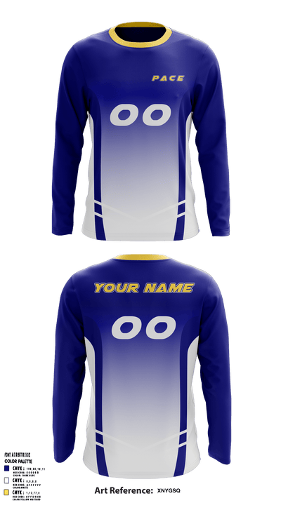 PACE 11820929 Long Sleeve Performance Shirt - 3