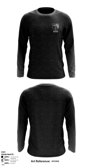 Long Sleeve Performance Shirt, Bearden Junior High School, Spirit Store, Teamtime, Team time, sublimation, custom sports apparel, team uniforms, spirit wear, spiritwear, sports uniforms, custom shirts, team store, custom team store, fundraiser sports, apparel fundraiser