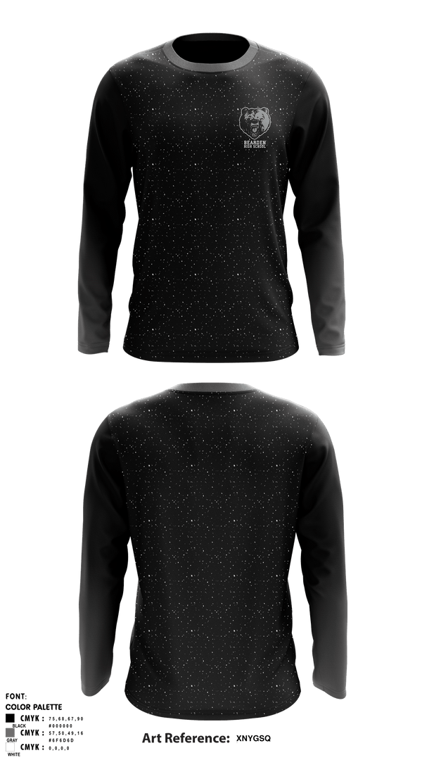 Long Sleeve Performance Shirt, Bearden Junior High School, Spirit Store, Teamtime, Team time, sublimation, custom sports apparel, team uniforms, spirit wear, spiritwear, sports uniforms, custom shirts, team store, custom team store, fundraiser sports, apparel fundraiser