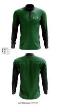 Midland Middle School Basketball 29014023 Quarter Zip Jacket - 1