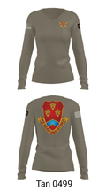 HHB 1-214 FA 10388806 Women's Long Sleeve V-neck Shirt - 41