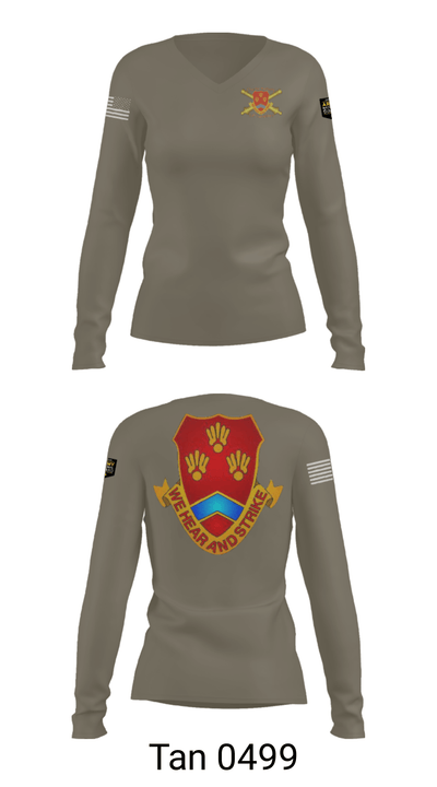 HHB 1-214 FA 10388806 Women's Long Sleeve V-neck Shirt - 41