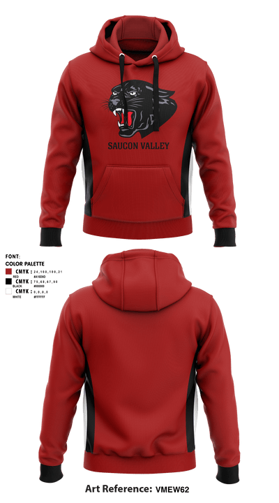 Saucon Valley Youth Sports Association 49282194 Hoodie - 1
