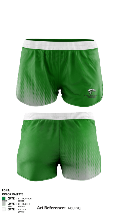 Collins Hill High School Tennis 13929141 Women's Shorts - 1