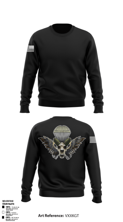 HHC Mortars, 2-505 PIR 68912099 Crew Neck Sweatshirt - 17
