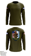 13th Missile Defense Battery 67217504 Long Sleeve Performance Shirt - 4