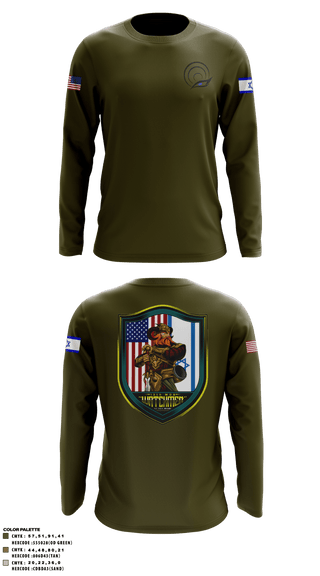 Long Sleeve Performance Shirt, , Army, Teamtime, Team time, sublimation, custom sports apparel, team uniforms, spirit wear, spiritwear, sports uniforms, custom shirts, team store, custom team store, fundraiser sports, apparel fundraiser