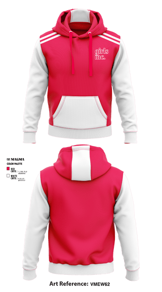 Hoodie, Girls Inc. Camp, Spirit Store, Teamtime, Team time, sublimation, custom sports apparel, team uniforms, spirit wear, spiritwear, sports uniforms, custom shirts, team store, custom team store, fundraiser sports, apparel fundraiser