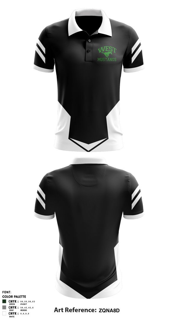 Short Sleeve Performance Polo, West Junior High School, Spirit Store, Teamtime, Team time, sublimation, custom sports apparel, team uniforms, spirit wear, spiritwear, sports uniforms, custom shirts, team store, custom team store, fundraiser sports, apparel fundraiser