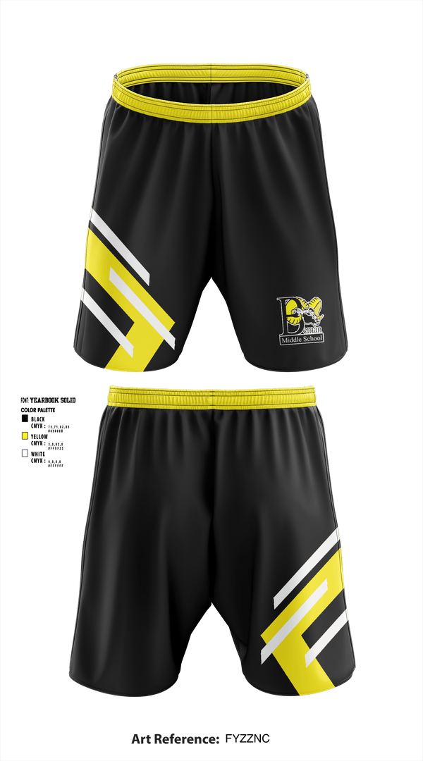 Athletic Shorts With Pockets, Beman Middle School, Spirit Store, Teamtime, Team time, sublimation, custom sports apparel, team uniforms, spirit wear, spiritwear, sports uniforms, custom shirts, team store, custom team store, fundraiser sports, apparel fundraiser