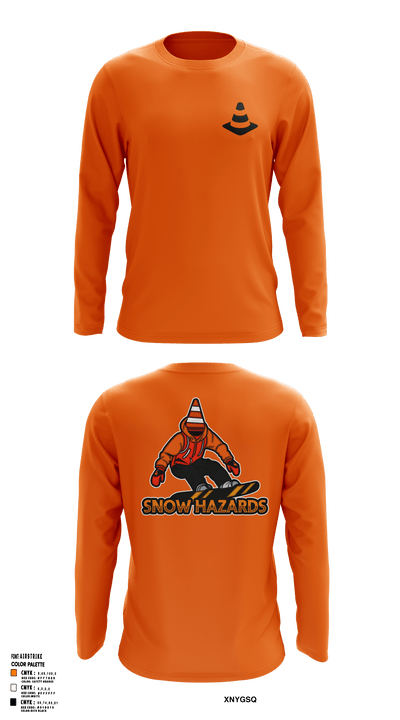 Hazardous 61851314 Long Sleeve Performance Shirt - 35