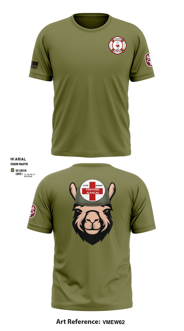 Short Sleeve Performance Shirt, WBAMCAlpha Company, WBAMC, Softball, Teamtime, Team time, sublimation, custom sports apparel, team uniforms, spirit wear, spiritwear, sports uniforms, custom shirts, team store, custom team store, fundraiser sports, apparel fundraiser