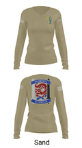 3rd MI BN 97990095 Women's Long Sleeve V-neck Shirt - 42