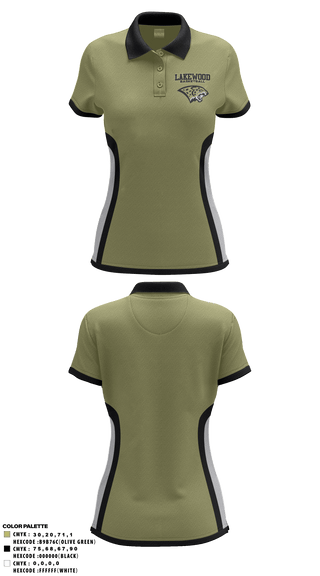 Women's Short Sleeve Performance Polo, Lakewood High School Basketball, Women's Basketball, Teamtime, Team time, sublimation, custom sports apparel, team uniforms, spirit wear, spiritwear, sports uniforms, custom shirts, team store, custom team store, fundraiser sports, apparel fundraiser