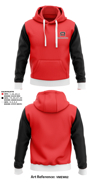 Spencerville Middle School Baseball 93404028 Hoodie - 1