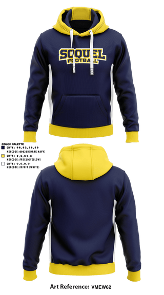 Hoodie, Soquel High School Football, Football, Teamtime, Team time, sublimation, custom sports apparel, team uniforms, spirit wear, spiritwear, sports uniforms, custom shirts, team store, custom team store, fundraiser sports, apparel fundraiser