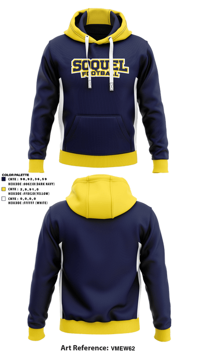 Soquel High School Football 13320903 Hoodie - 1
