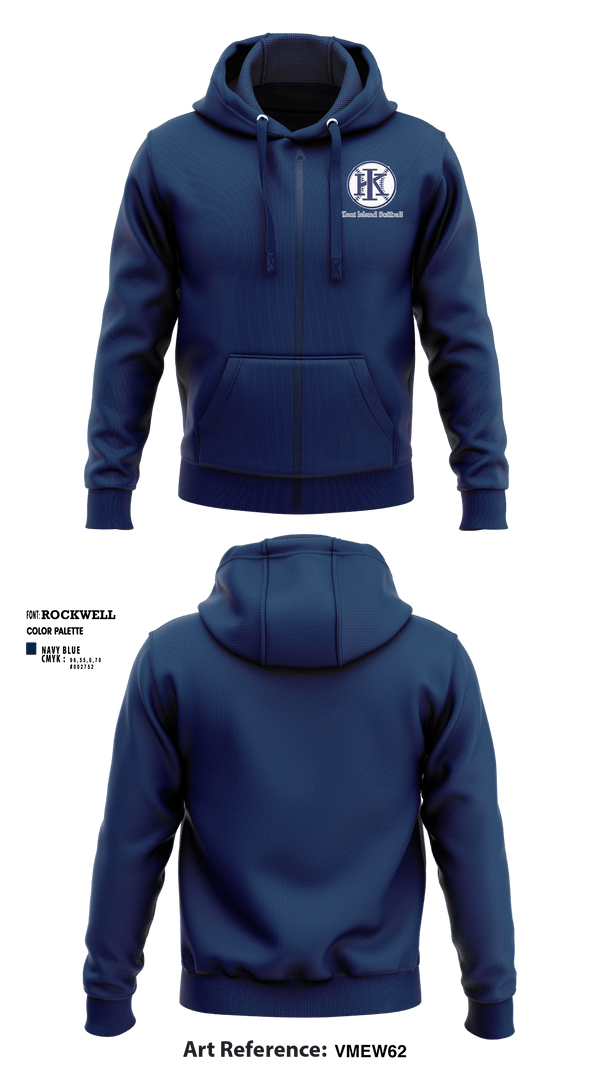 Zip Hoodie, Kent Island Youth Softball, Spirit Store, Teamtime, Team time, sublimation, custom sports apparel, team uniforms, spirit wear, spiritwear, sports uniforms, custom shirts, team store, custom team store, fundraiser sports, apparel fundraiser