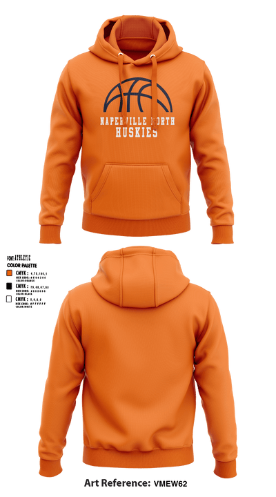 Jr Huskies Basketball 42641370 Hoodie - 44