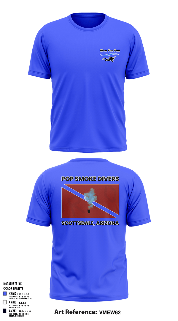 Short Sleeve Performance Shirt, Pop Smoke Scuba, Swimming, Teamtime, Team time, sublimation, custom sports apparel, team uniforms, spirit wear, spiritwear, sports uniforms, custom shirts, team store, custom team store, fundraiser sports, apparel fundraiser