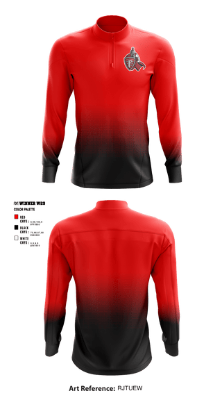 Quarter Zip Jacket, Fairview High School Golf, Golf, Teamtime, Team time, sublimation, custom sports apparel, team uniforms, spirit wear, spiritwear, sports uniforms, custom shirts, team store, custom team store, fundraiser sports, apparel fundraiser