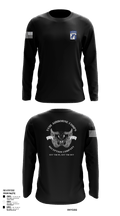 XVIII AIRBORNE CORPS RECEPTION COMPANY 60153280 Long Sleeve Performance Shirt - 1