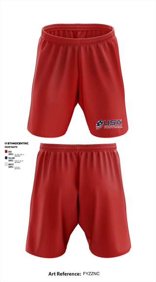 Athletic Shorts With Pockets, Copperas Chiefs, Football, Teamtime, Team time, sublimation, custom sports apparel, team uniforms, spirit wear, spiritwear, sports uniforms, custom shirts, team store, custom team store, fundraiser sports, apparel fundraiser