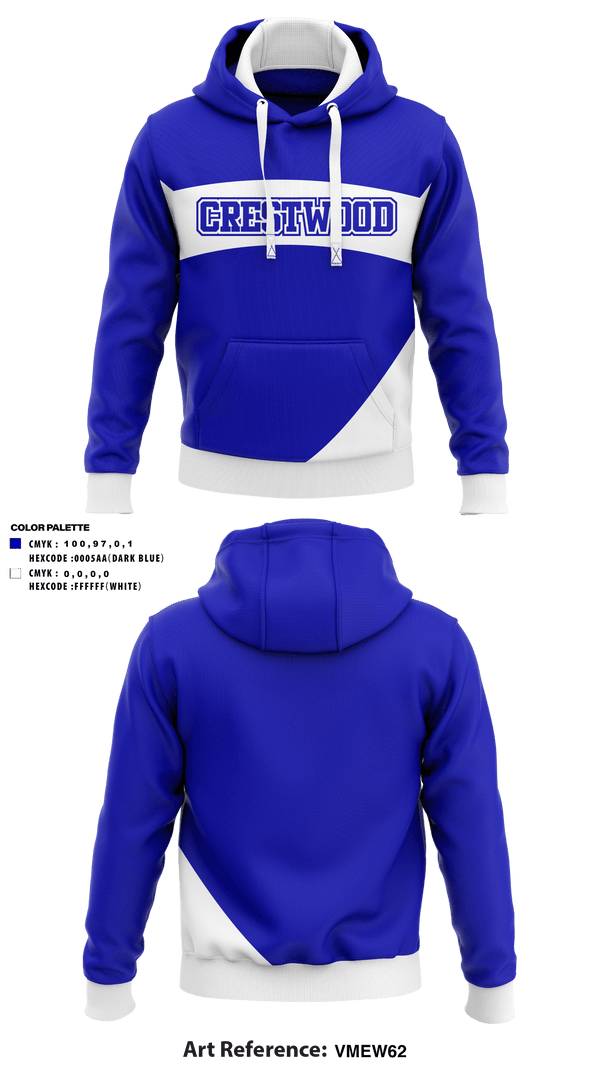 Hoodie, Crestwood Elementary School, Spirit Store, Teamtime, Team time, sublimation, custom sports apparel, team uniforms, spirit wear, spiritwear, sports uniforms, custom shirts, team store, custom team store, fundraiser sports, apparel fundraiser