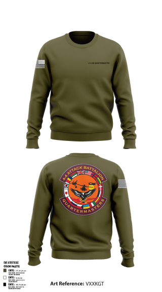Crew Neck Sweatshirt, , Army, Teamtime, Team time, sublimation, custom sports apparel, team uniforms, spirit wear, spiritwear, sports uniforms, custom shirts, team store, custom team store, fundraiser sports, apparel fundraiser