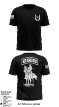 1-635th Scout Platoon 89807222 Short Sleeve Performance Shirt - 2