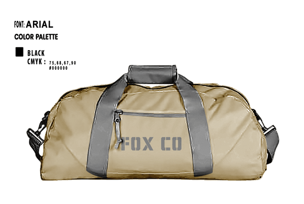Duffle Bag, FOX CO, Marines, Teamtime, Team time, sublimation, custom sports apparel, team uniforms, spirit wear, spiritwear, sports uniforms, custom shirts, team store, custom team store, fundraiser sports, apparel fundraiser