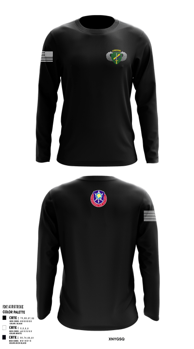 404th Civil Affairs Bn (A) 73295413 Long Sleeve Performance Shirt - 1