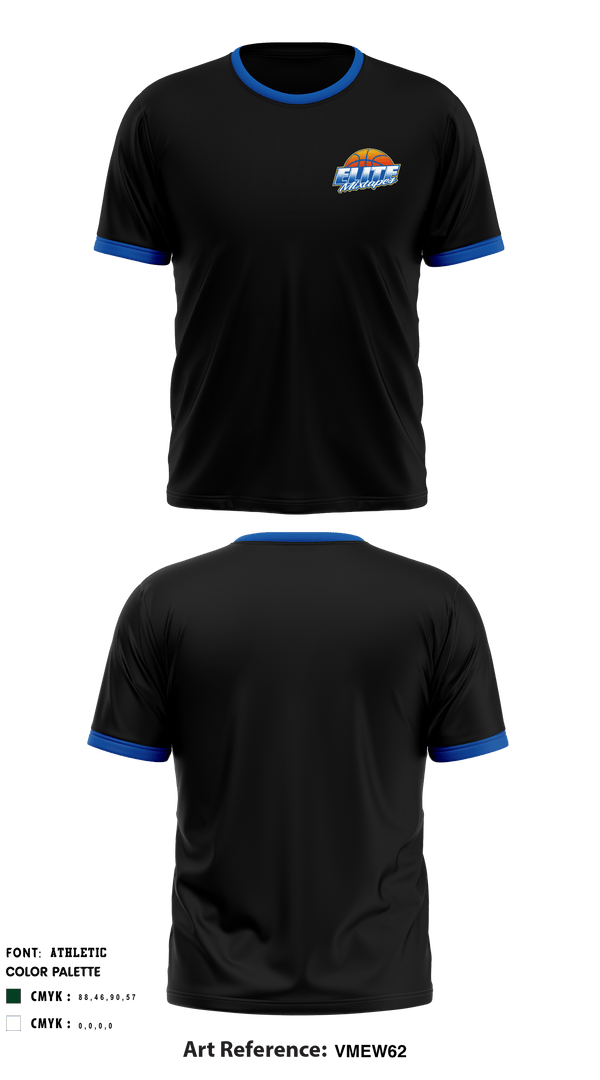 Short Sleeve Performance Shirt, Elite Mixtapes, Men's Basketball, Teamtime, Team time, sublimation, custom sports apparel, team uniforms, spirit wear, spiritwear, sports uniforms, custom shirts, team store, custom team store, fundraiser sports, apparel fundraiser
