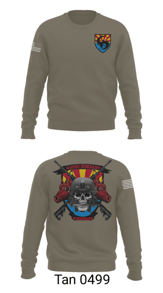 Crew Neck Sweatshirt, , Army, Teamtime, Team time, sublimation, custom sports apparel, team uniforms, spirit wear, spiritwear, sports uniforms, custom shirts, team store, custom team store, fundraiser sports, apparel fundraiser