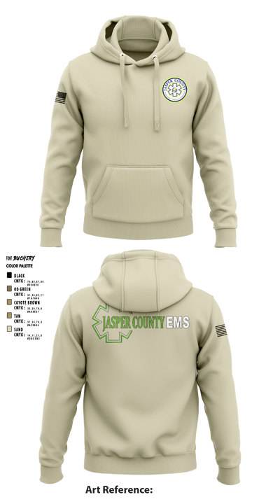 Jasper County EMS 69252235 Hoodie - 5