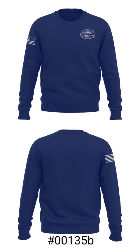Crew Neck Sweatshirt, Effingham County Middle School, Spirit Store, Teamtime, Team time, sublimation, custom sports apparel, team uniforms, spirit wear, spiritwear, sports uniforms, custom shirts, team store, custom team store, fundraiser sports, apparel fundraiser