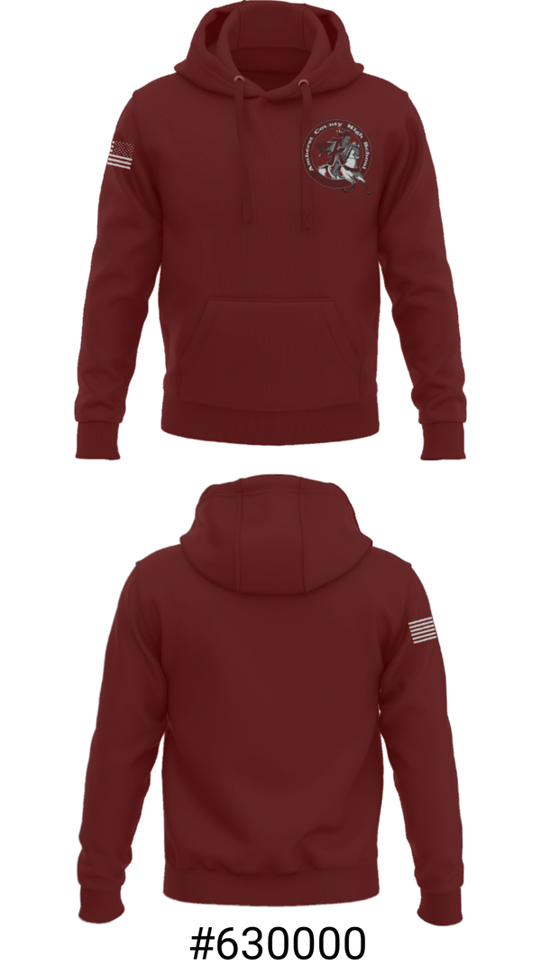 Hoodie, Amherst County High School Basketball, Men's Basketball, Teamtime, Team time, sublimation, custom sports apparel, team uniforms, spirit wear, spiritwear, sports uniforms, custom shirts, team store, custom team store, fundraiser sports, apparel fundraiser