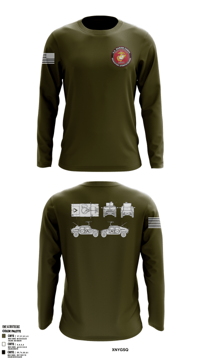 MOTOR T MECHANIC 57214201 Long Sleeve Performance Shirt - 1