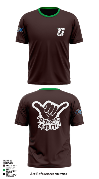 Brewer Motorsports 26399635 Short Sleeve Performance Shirt - 34