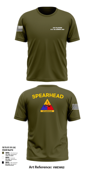 Short Sleeve Performance Shirt, Turtle Platoon, Army, Teamtime, Team time, sublimation, custom sports apparel, team uniforms, spirit wear, spiritwear, sports uniforms, custom shirts, team store, custom team store, fundraiser sports, apparel fundraiser