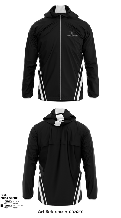 FormulafitnessX 97501083 Windbreaker - 1