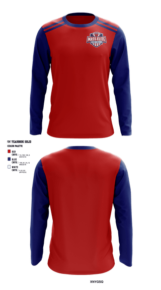 Long Sleeve Performance Shirt, Mass Elite Football, Football, Teamtime, Team time, sublimation, custom sports apparel, team uniforms, spirit wear, spiritwear, sports uniforms, custom shirts, team store, custom team store, fundraiser sports, apparel fundraiser