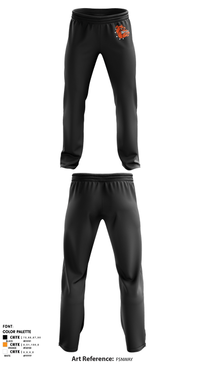 Waldron High School Track 38428946 Sweatpants - 1