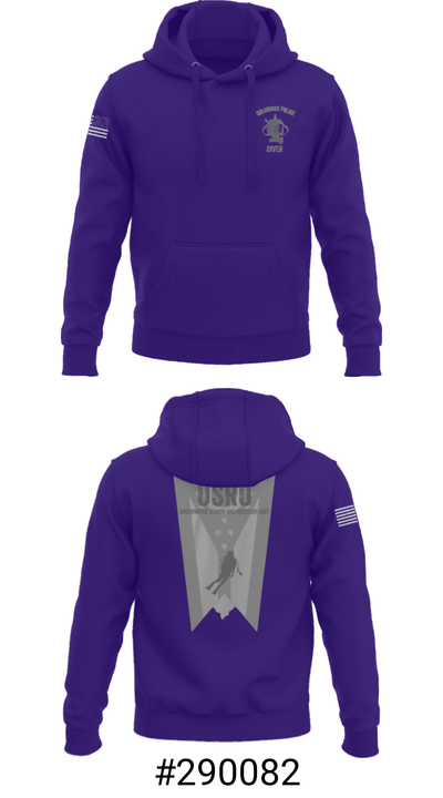 Underwater Search and Recovery Unit 43495281 Hoodie - 43