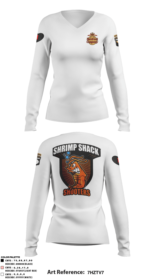 Women's Long Sleeve Vneck Shirt, , Army, Teamtime, Team time, sublimation, custom sports apparel, team uniforms, spirit wear, spiritwear, sports uniforms, custom shirts, team store, custom team store, fundraiser sports, apparel fundraiser