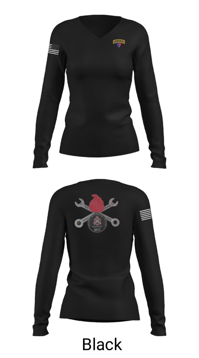 38 DHHB HSC 41282623 Women's Long Sleeve V-neck Shirt - 23