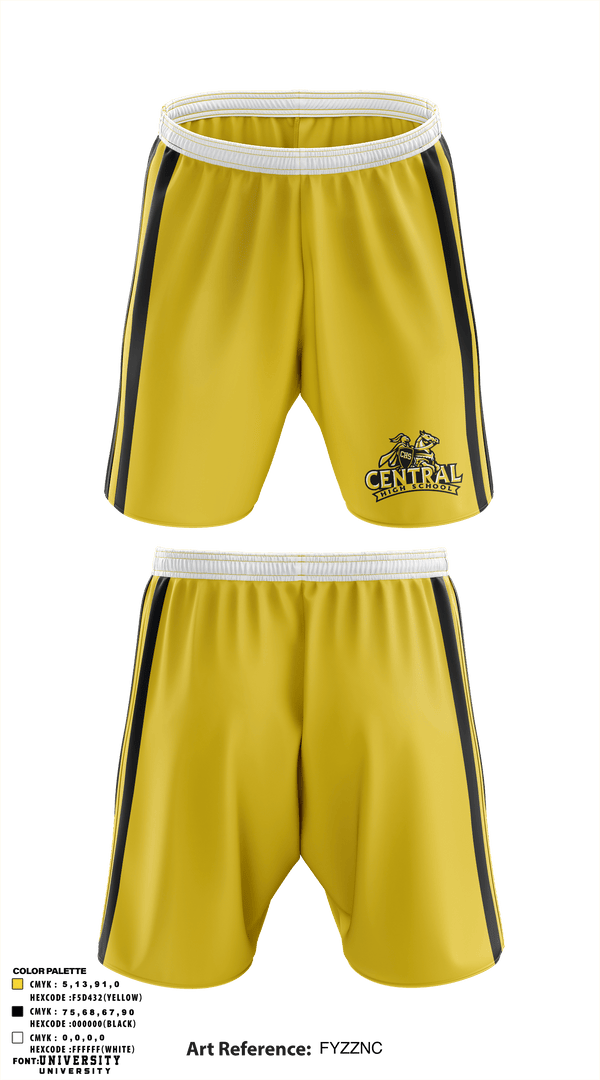 Athletic Shorts With Pockets, Central HS Football, Football, Teamtime, Team time, sublimation, custom sports apparel, team uniforms, spirit wear, spiritwear, sports uniforms, custom shirts, team store, custom team store, fundraiser sports, apparel fundraiser