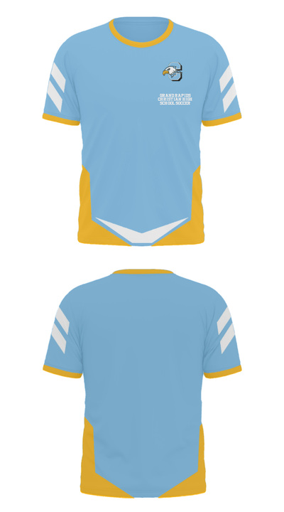 Grand Rapids Christian High School Soccer 59888059 Short Sleeve Performance Polo - 30