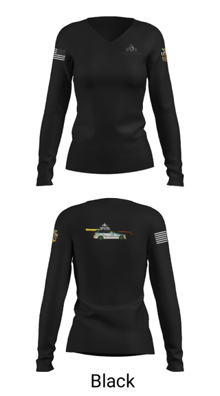 Women's Long Sleeve Vneck Shirt, , , Teamtime, Team time, sublimation, custom sports apparel, team uniforms, spirit wear, spiritwear, sports uniforms, custom shirts, team store, custom team store, fundraiser sports, apparel fundraiser